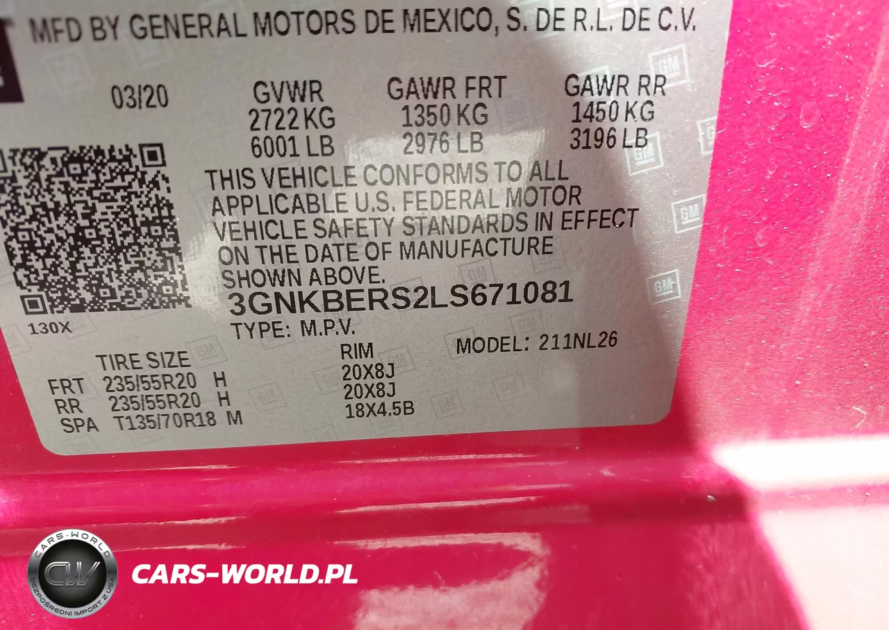 2020 Chevrolet Blazer Fwd Rs VIN:3GNKBERS2LS671081 - 9