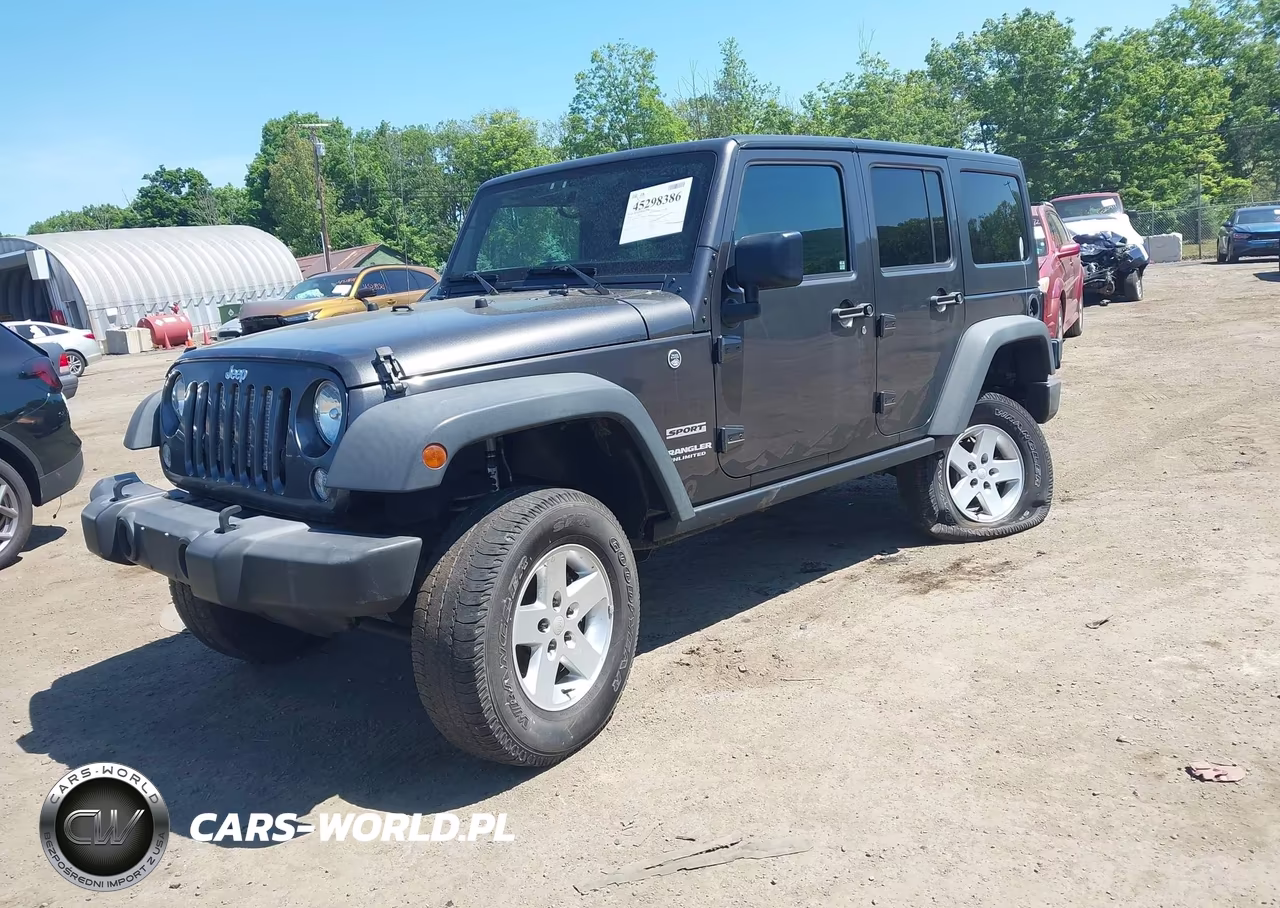 2016 Jeep Wrangler Unlimited Sport VIN:1C4BJWDG8GL343969 - 2