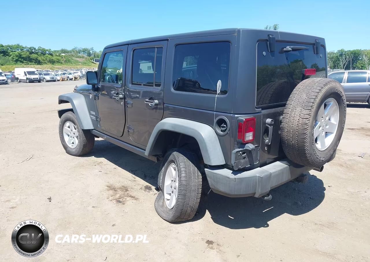 2016 Jeep Wrangler Unlimited Sport VIN:1C4BJWDG8GL343969 - 3