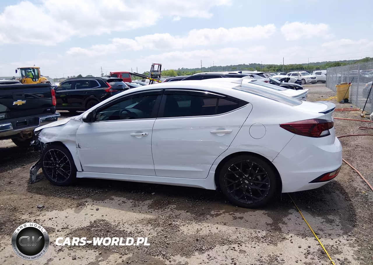 2020 Hyundai Elantra Sport VIN:KMHD04LB6LU957912 - 14