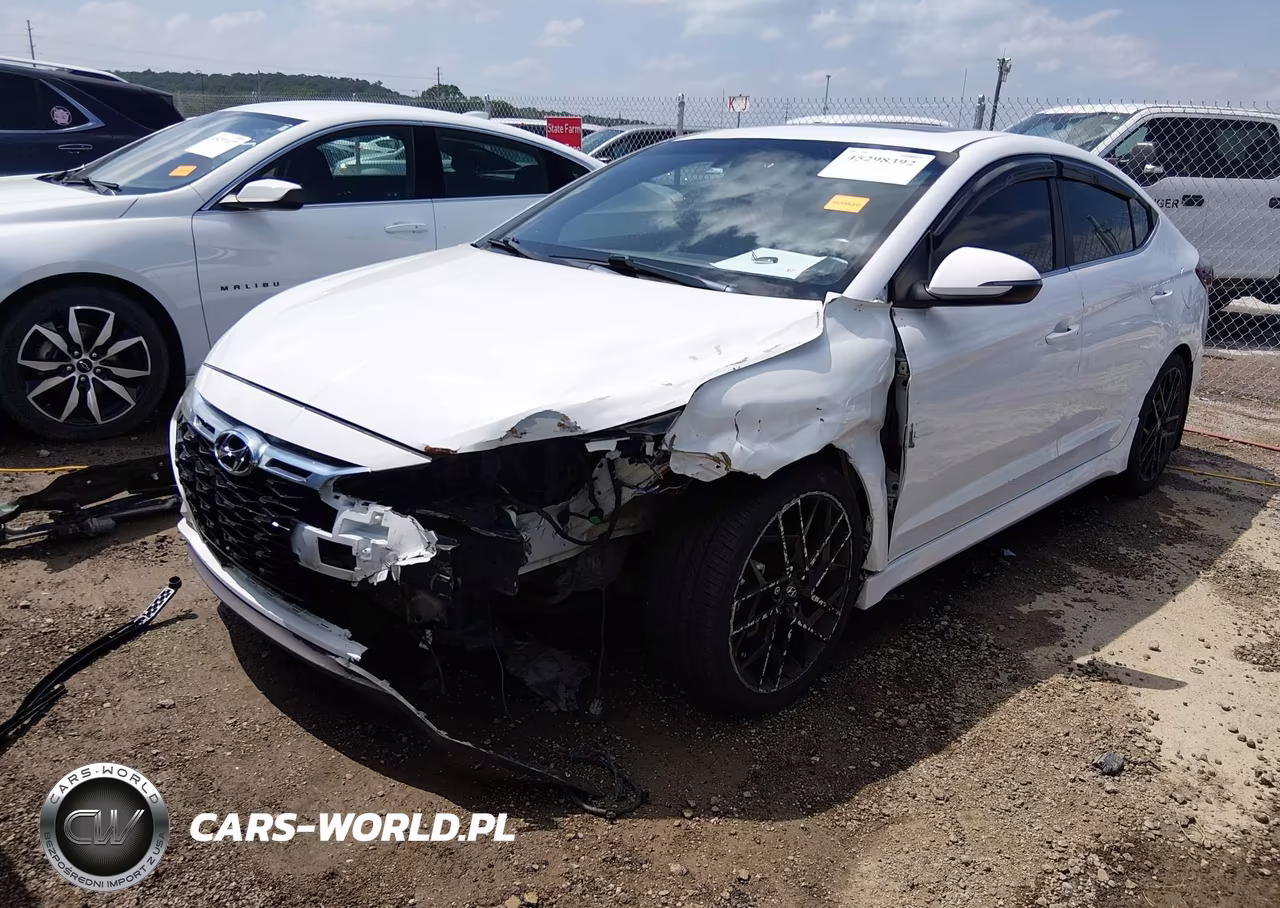 2020 Hyundai Elantra Sport VIN:KMHD04LB6LU957912 - 2