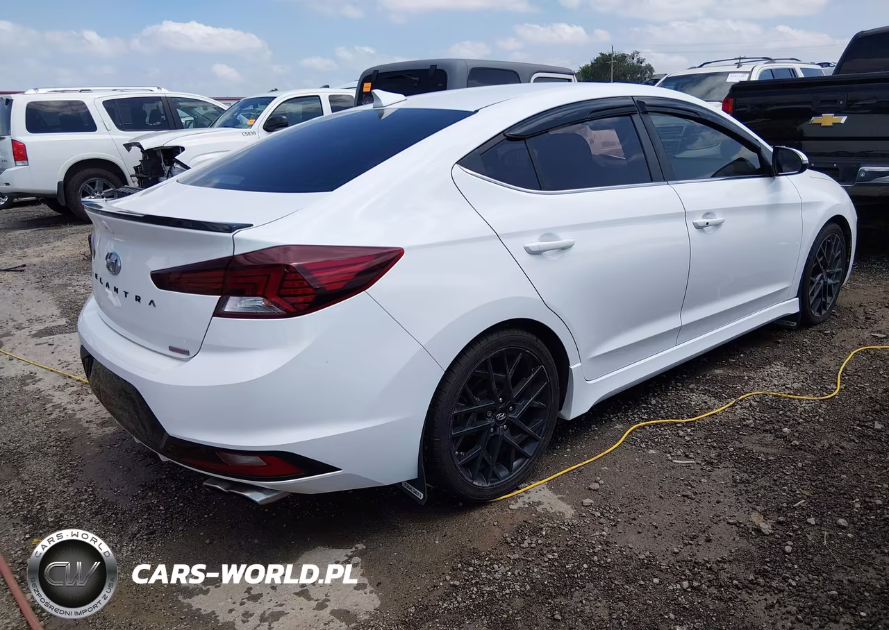 2020 Hyundai Elantra Sport VIN:KMHD04LB6LU957912 - 4