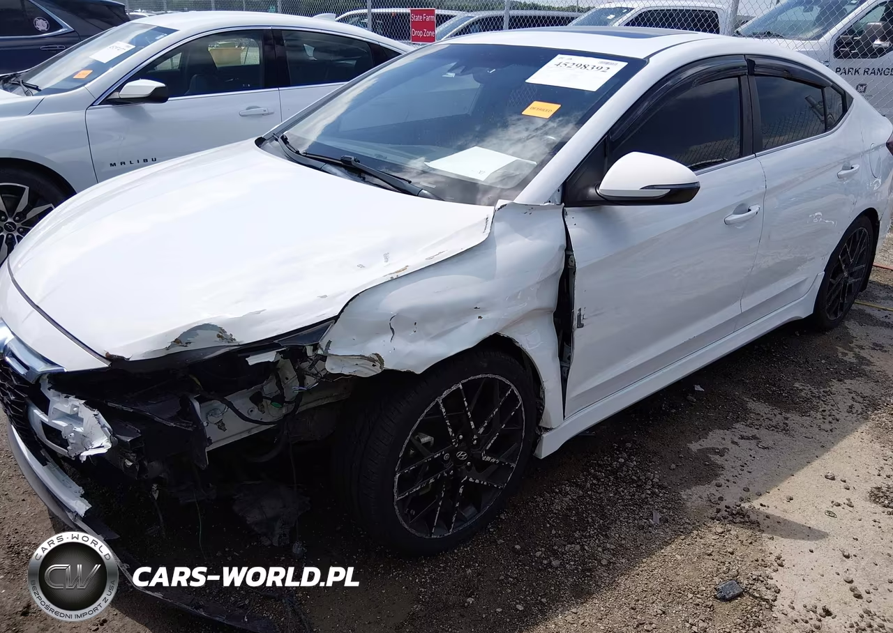 2020 Hyundai Elantra Sport VIN:KMHD04LB6LU957912 - 6