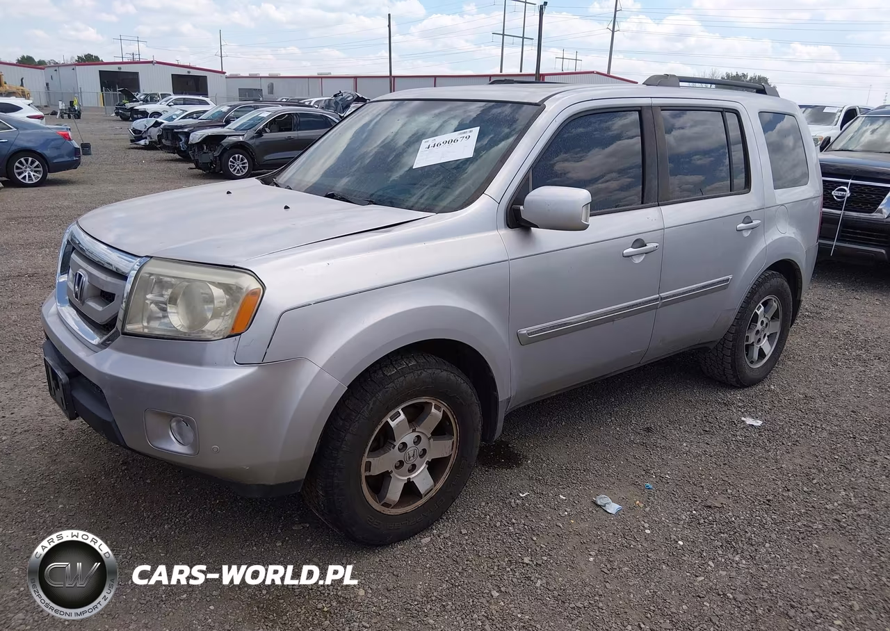 2010 Honda Pilot Touring VIN:5FNYF3H92AB014782 - 2