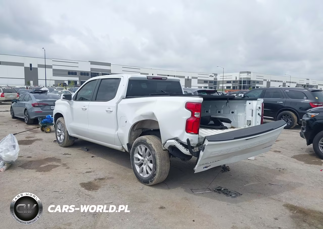 2022 Chevrolet Silverado 1500 Ltd 2Wd Short Bed Custom VIN:3GCPWBEK4NG153812 - 3