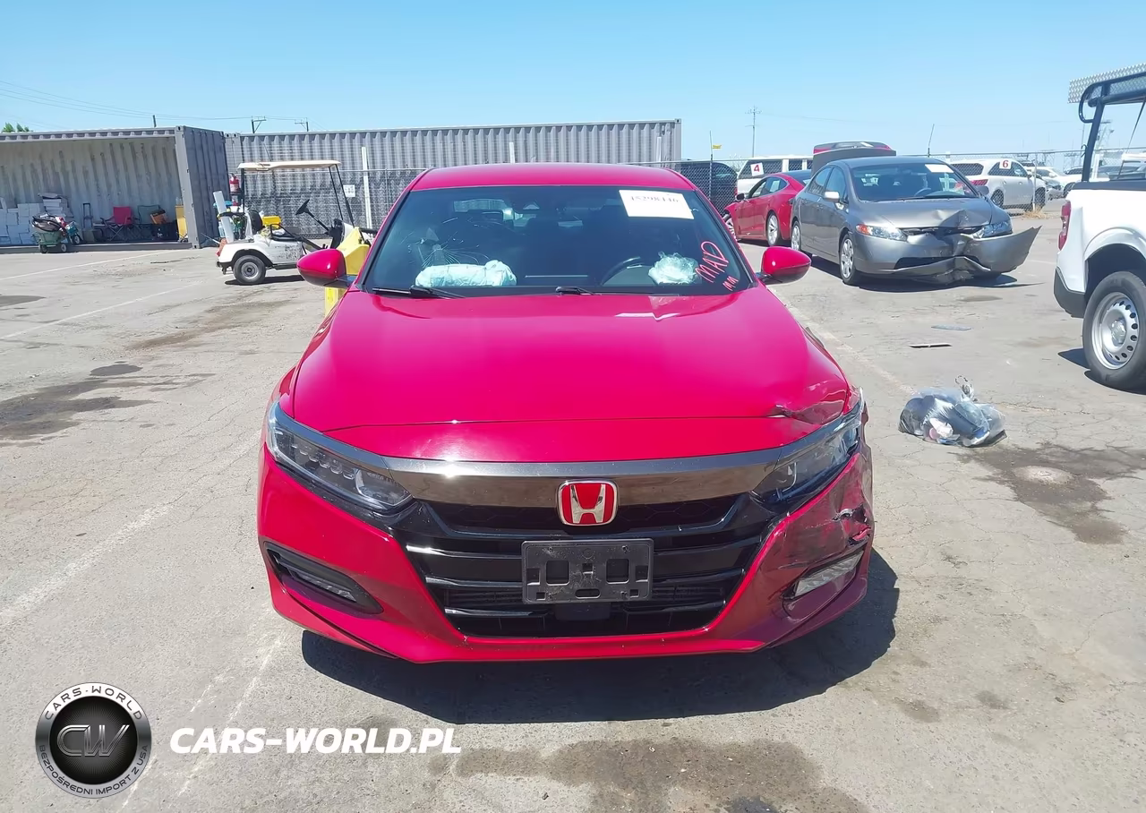 2018 Honda Accord Sport VIN:1HGCV1F31JA054572 - 12