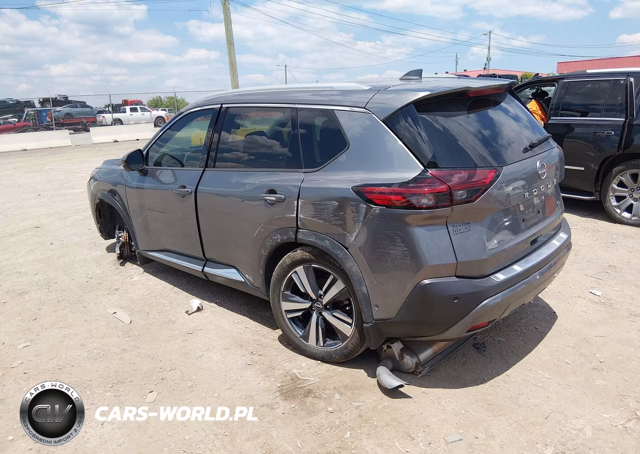 2023 Nissan Rogue Sl Fwd VIN:5N1BT3CA2PC933862 - 3