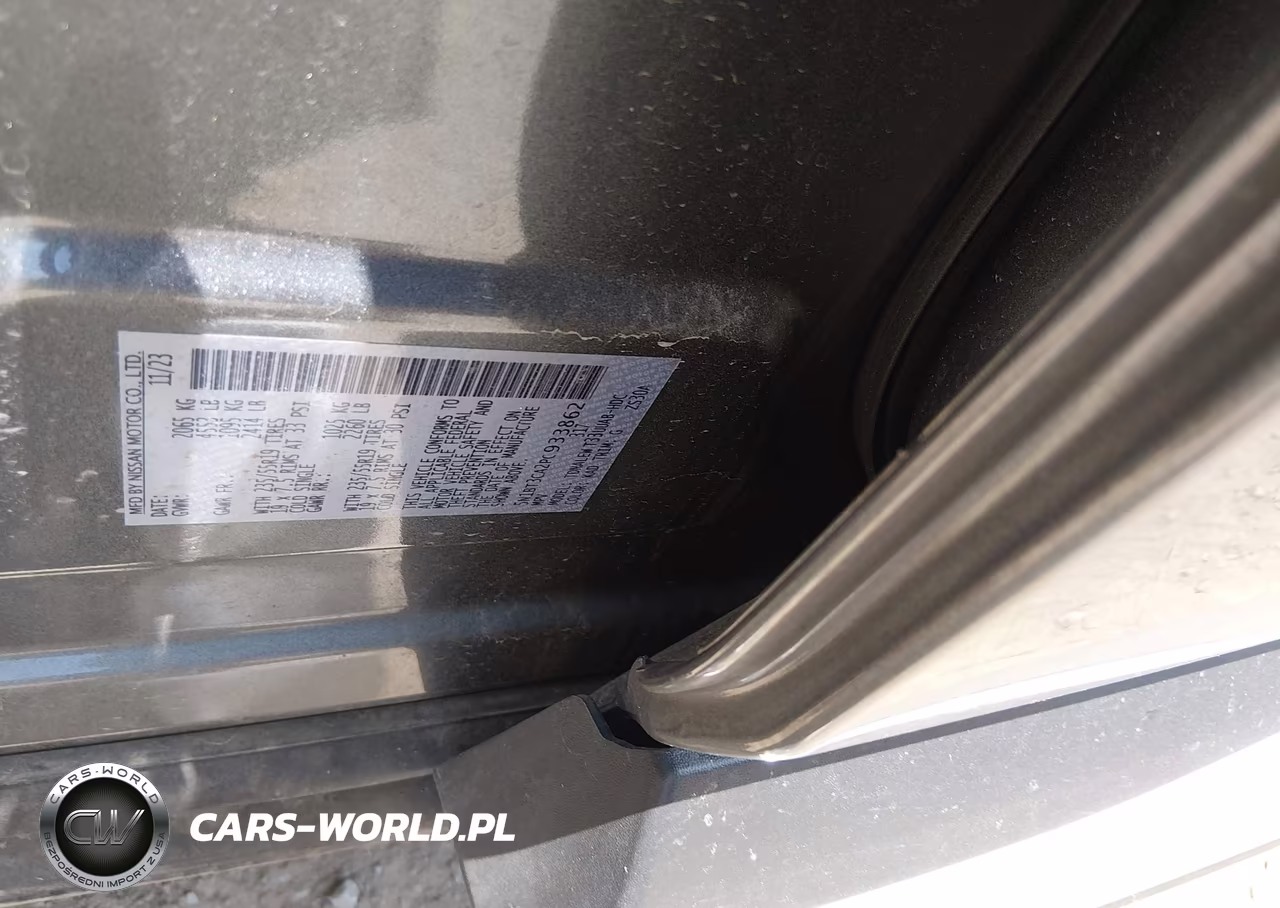 2023 Nissan Rogue Sl Fwd VIN:5N1BT3CA2PC933862 - 9