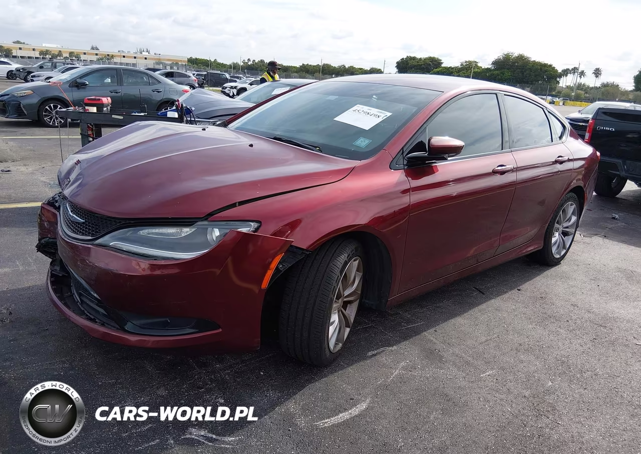 2015 Chrysler 200 S VIN:1C3CCCBB1FN651903 - 2