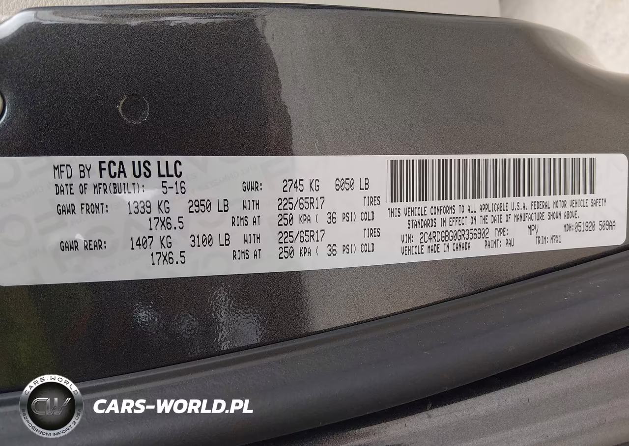 2016 Dodge Grand Caravan Se Plus VIN:2C4RDGBG0GR356902 - 9