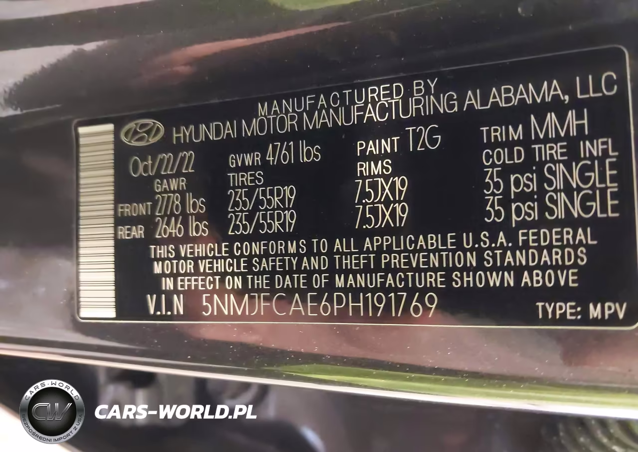 2023 Hyundai Tucson Sel VIN:5NMJFCAE6PH191769 - 9