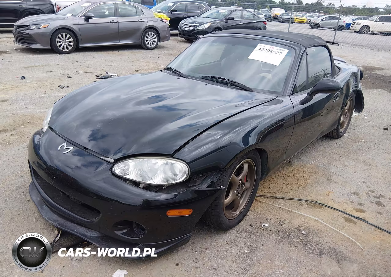 2002 Mazda Mx-5 Miata Cloth-Ls-Se VIN:JM1NB353920224195 - 2