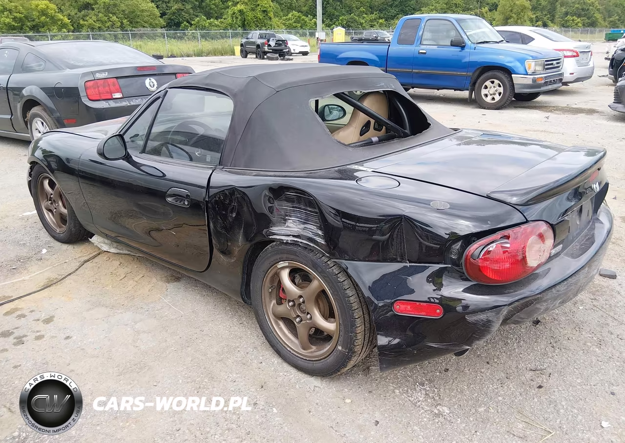 2002 Mazda Mx-5 Miata Cloth-Ls-Se VIN:JM1NB353920224195 - 3