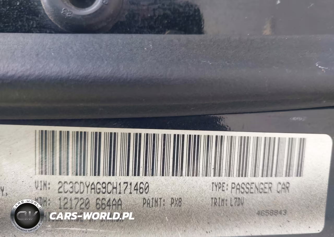 2012 Dodge Challenger Sxt VIN:2C3CDYAG9CH171460 - 9