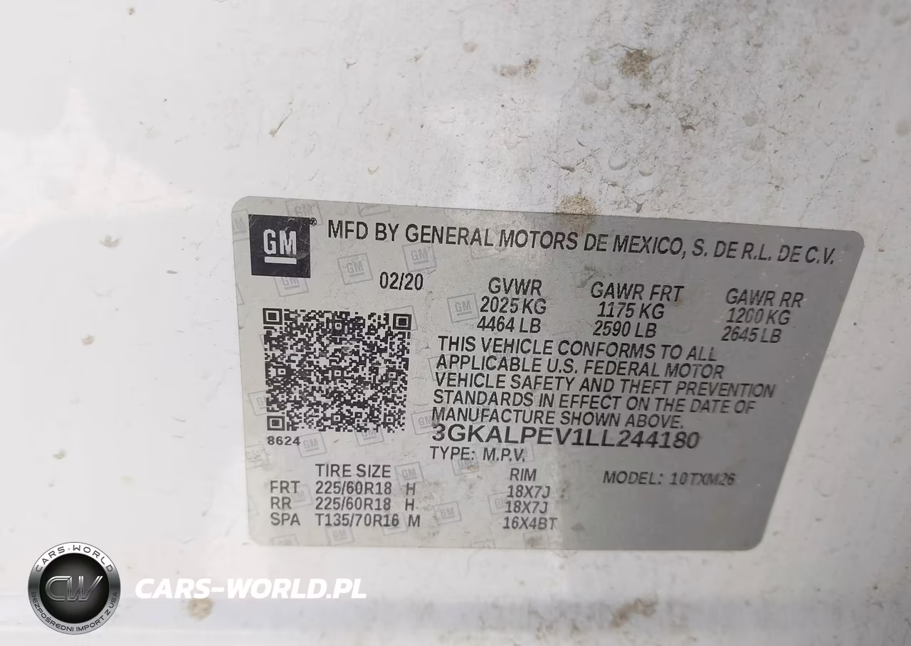 2020 GMC Terrain Fwd Slt VIN:3GKALPEV1LL244180 - 9