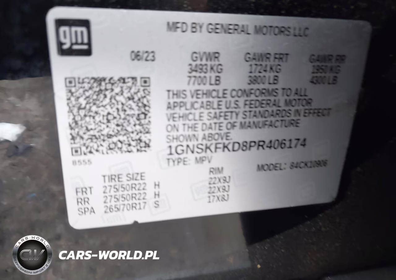 2023 Chevrolet Suburban 4Wd Premier VIN:1GNSKFKD8PR406174 - 9