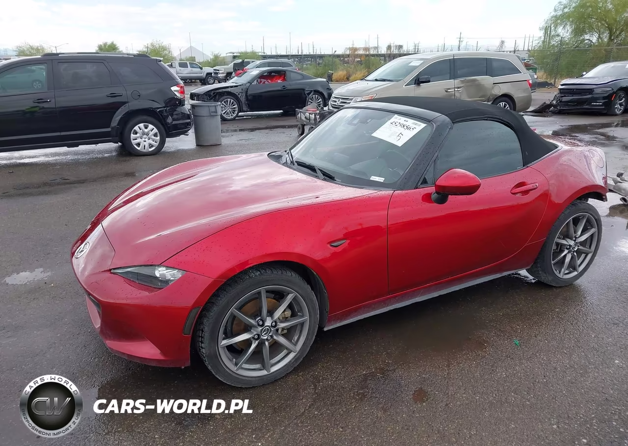 2021 Mazda Mx-5 Miata Grand Touring VIN:JM1NDAD75M0458498 - 2