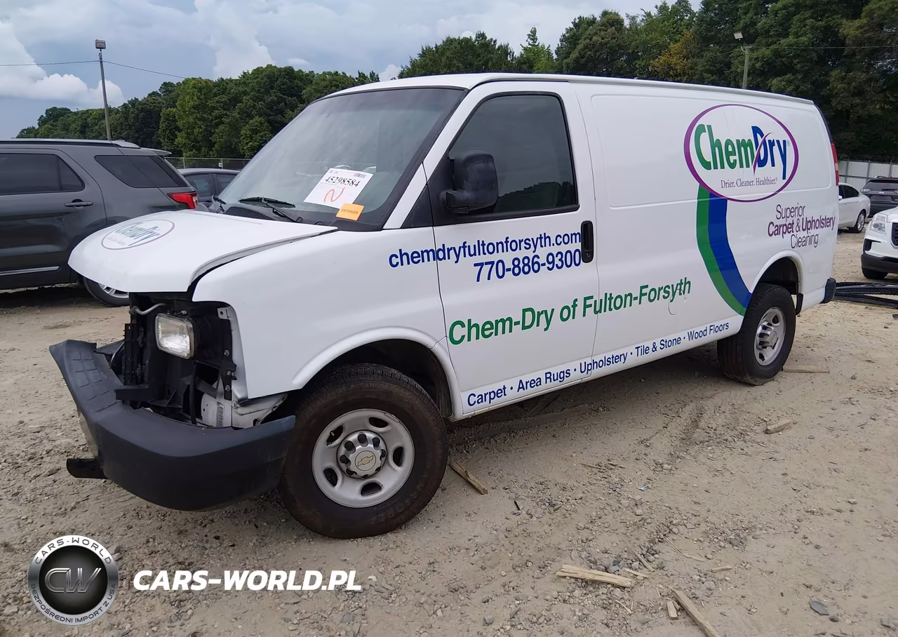 2014 Chevrolet Express 2500 Work Van VIN:1GCWGFCA6E1117693 - 2