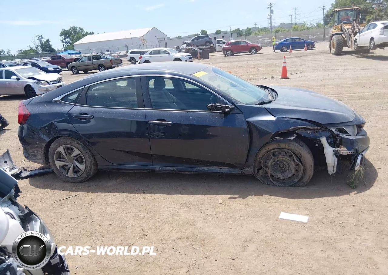 2019 Honda Civic Lx VIN:2HGFC2F62KH502002 - 14