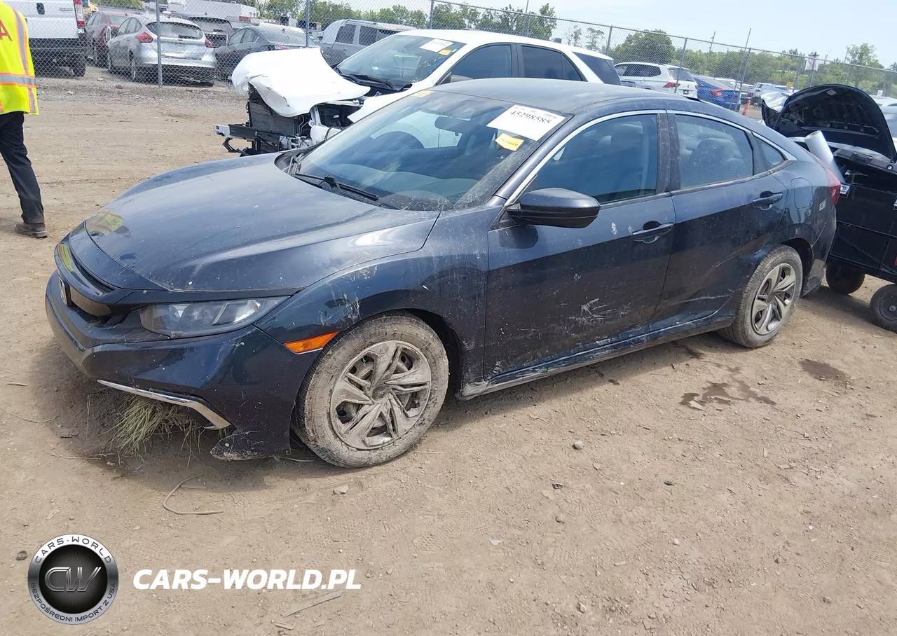 2019 Honda Civic Lx VIN:2HGFC2F62KH502002 - 2