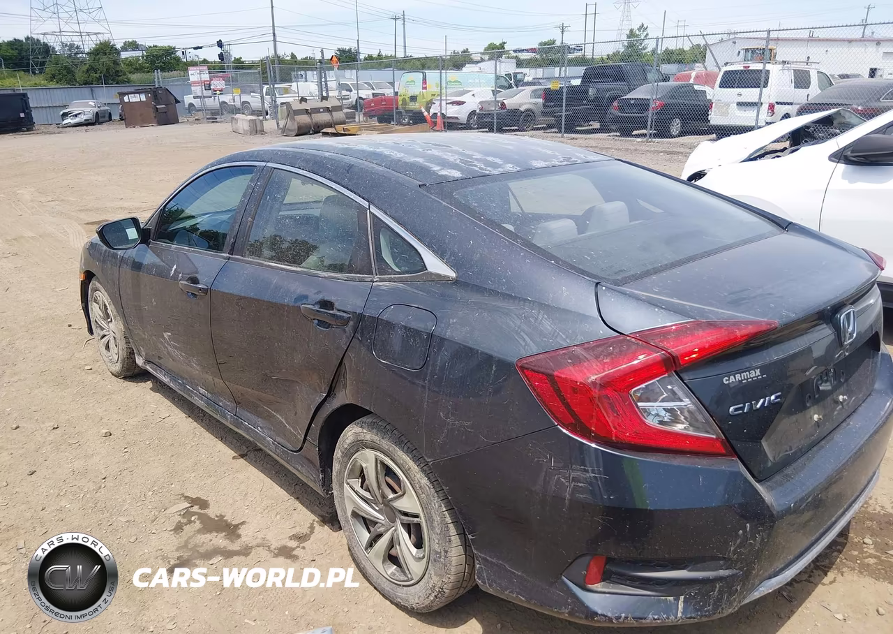 2019 Honda Civic Lx VIN:2HGFC2F62KH502002 - 3