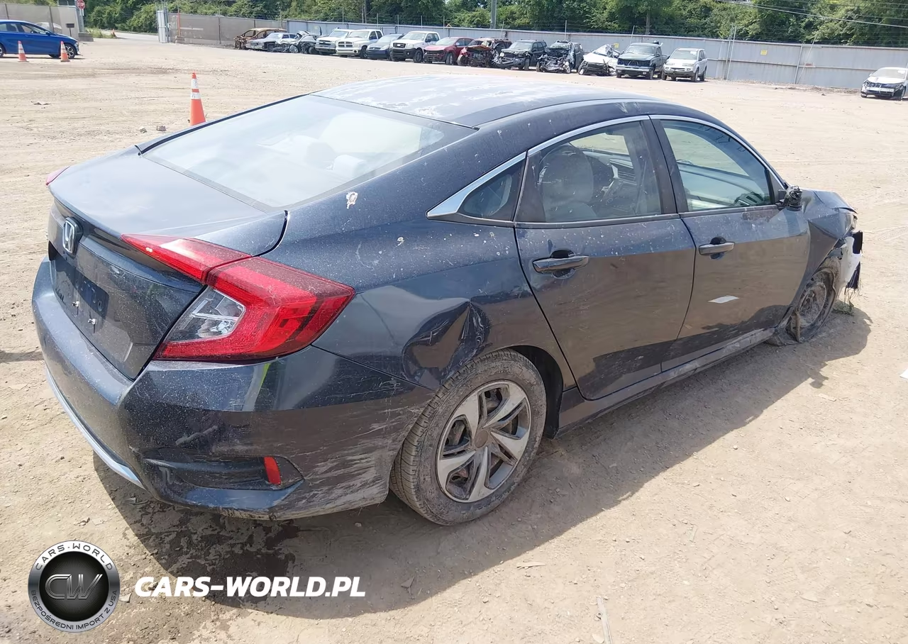 2019 Honda Civic Lx VIN:2HGFC2F62KH502002 - 4