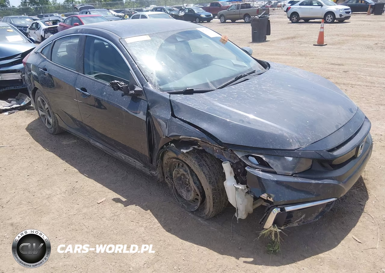2019 Honda Civic Lx VIN:2HGFC2F62KH502002 - 6