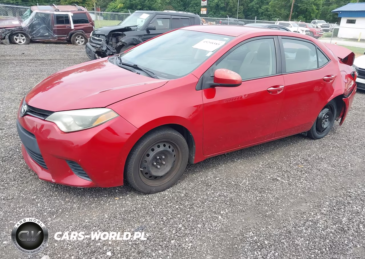 2014 Toyota Corolla Le VIN:2T1BURHE0EC109508 - 2