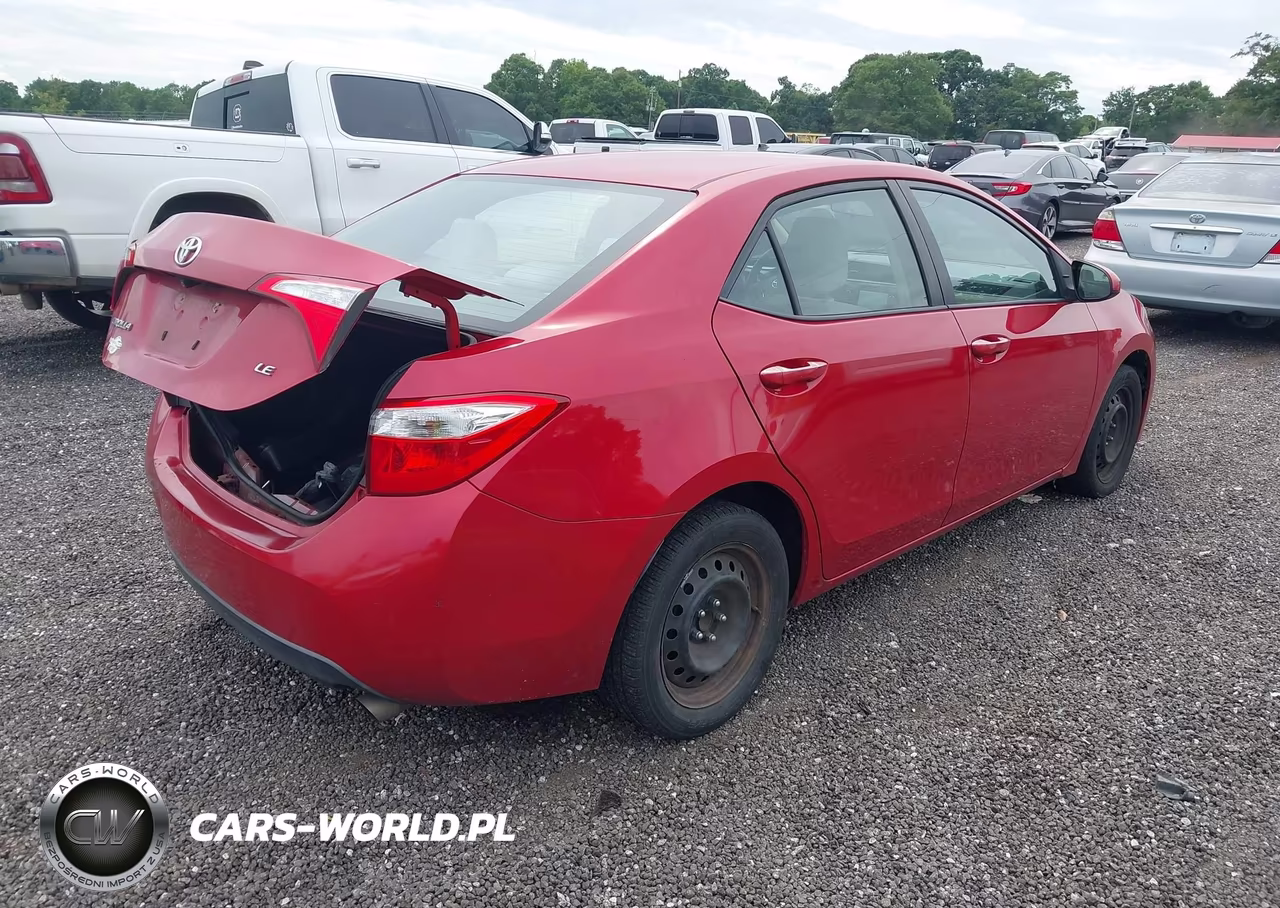 2014 Toyota Corolla Le VIN:2T1BURHE0EC109508 - 4
