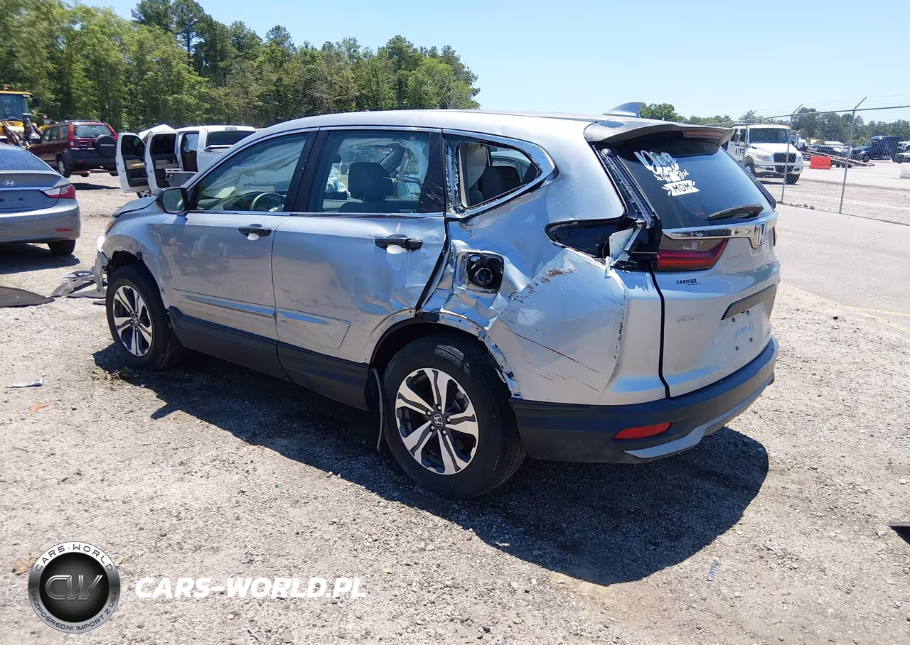 2021 Honda Cr-V Awd Lx VIN:5J6RW2H27ML012068 - 3