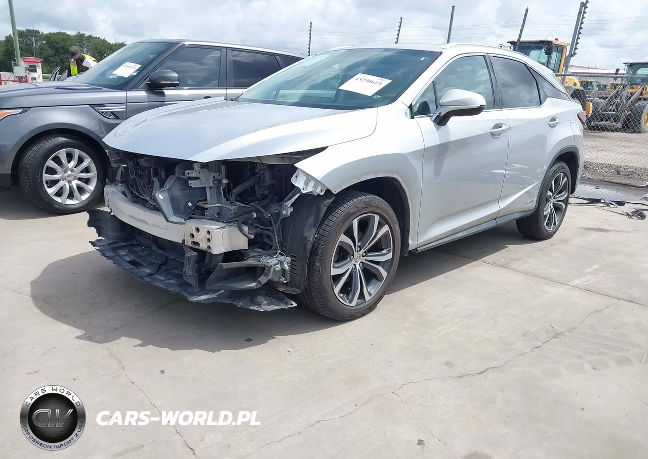 2016 Lexus Rx 450H VIN:2T2BGMCA1GC003775 - 2