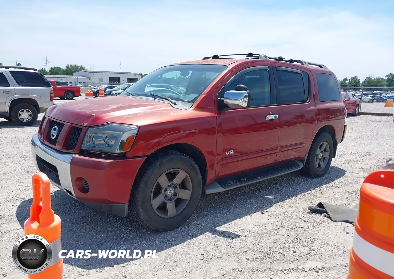 2005 Nissan Armada Se VIN:5N1AA08A45N703783 - 2