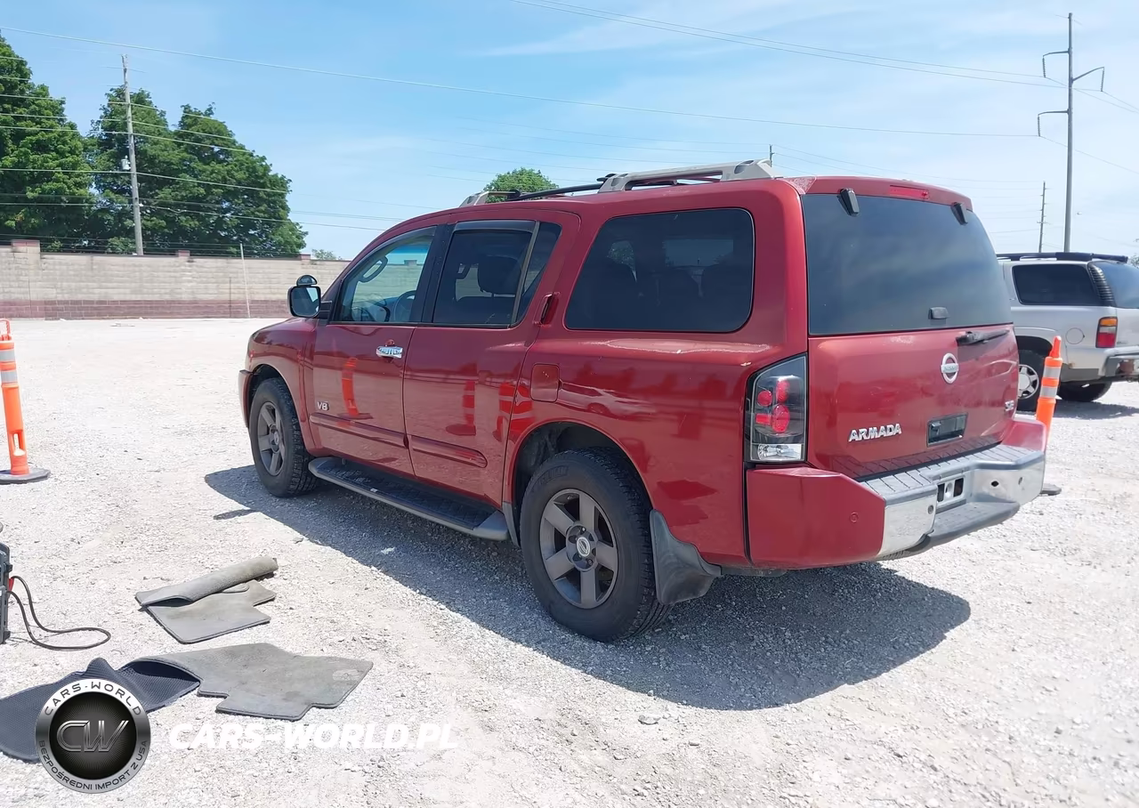 2005 Nissan Armada Se VIN:5N1AA08A45N703783 - 3