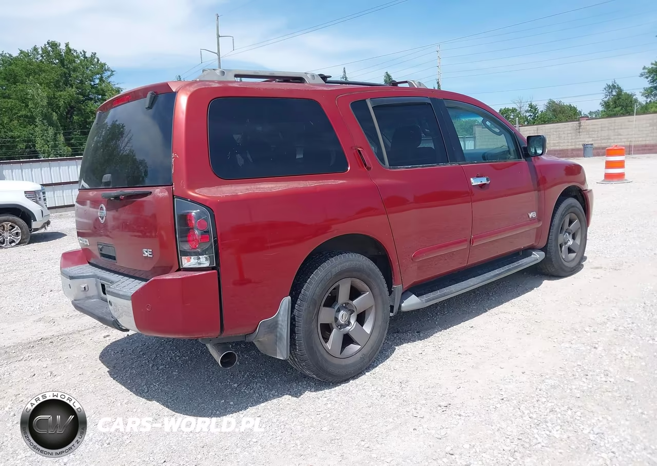 2005 Nissan Armada Se VIN:5N1AA08A45N703783 - 4