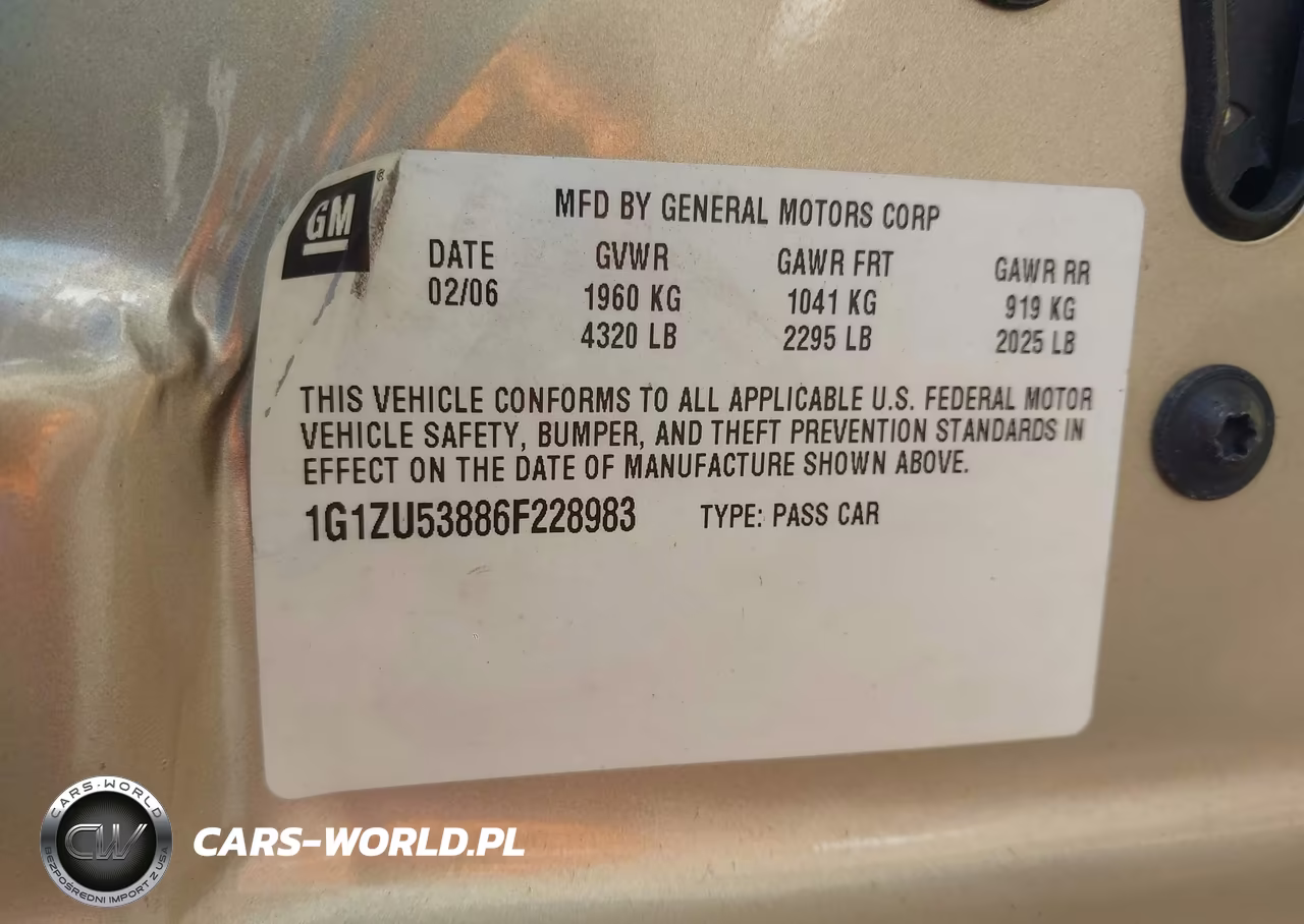 2006 Chevrolet Malibu Ltz VIN:1G1ZU53886F228983 - 9