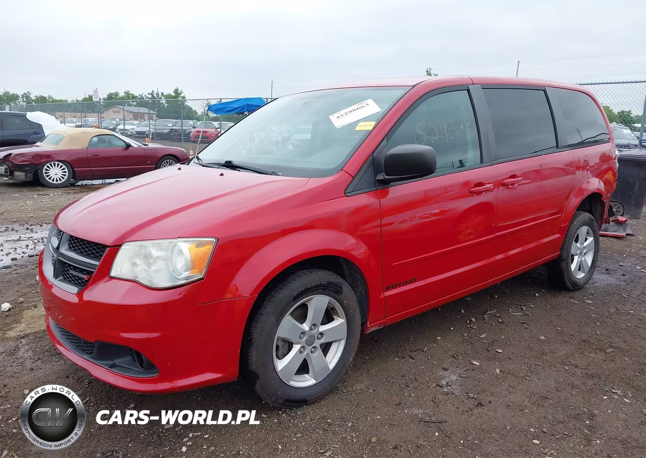 2013 Dodge Grand Caravan Se VIN:2C4RDGBG3DR714554 - 2