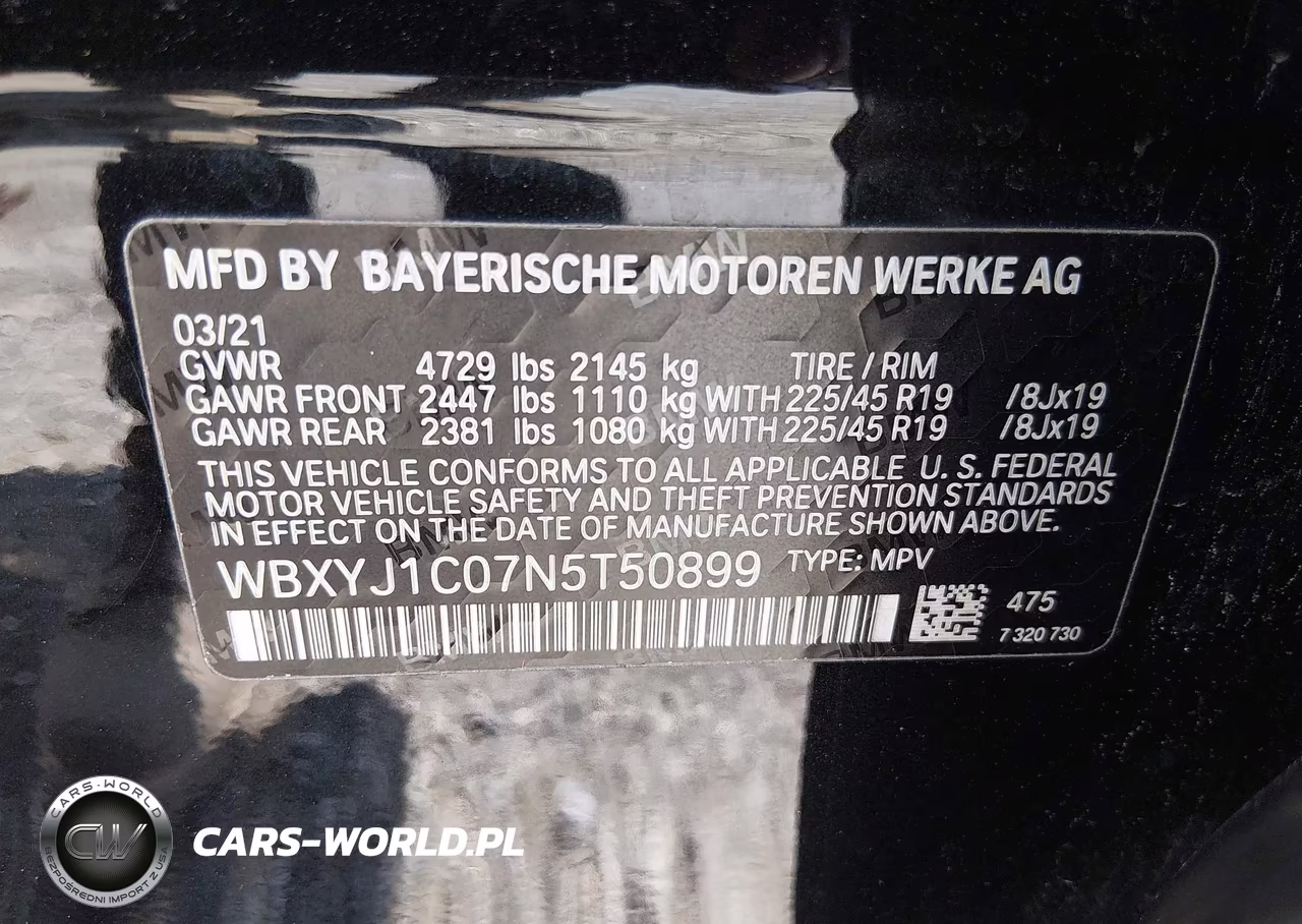 2022 BMW X2 xDrive28I VIN:WBXYJ1C07N5T50899 - 9