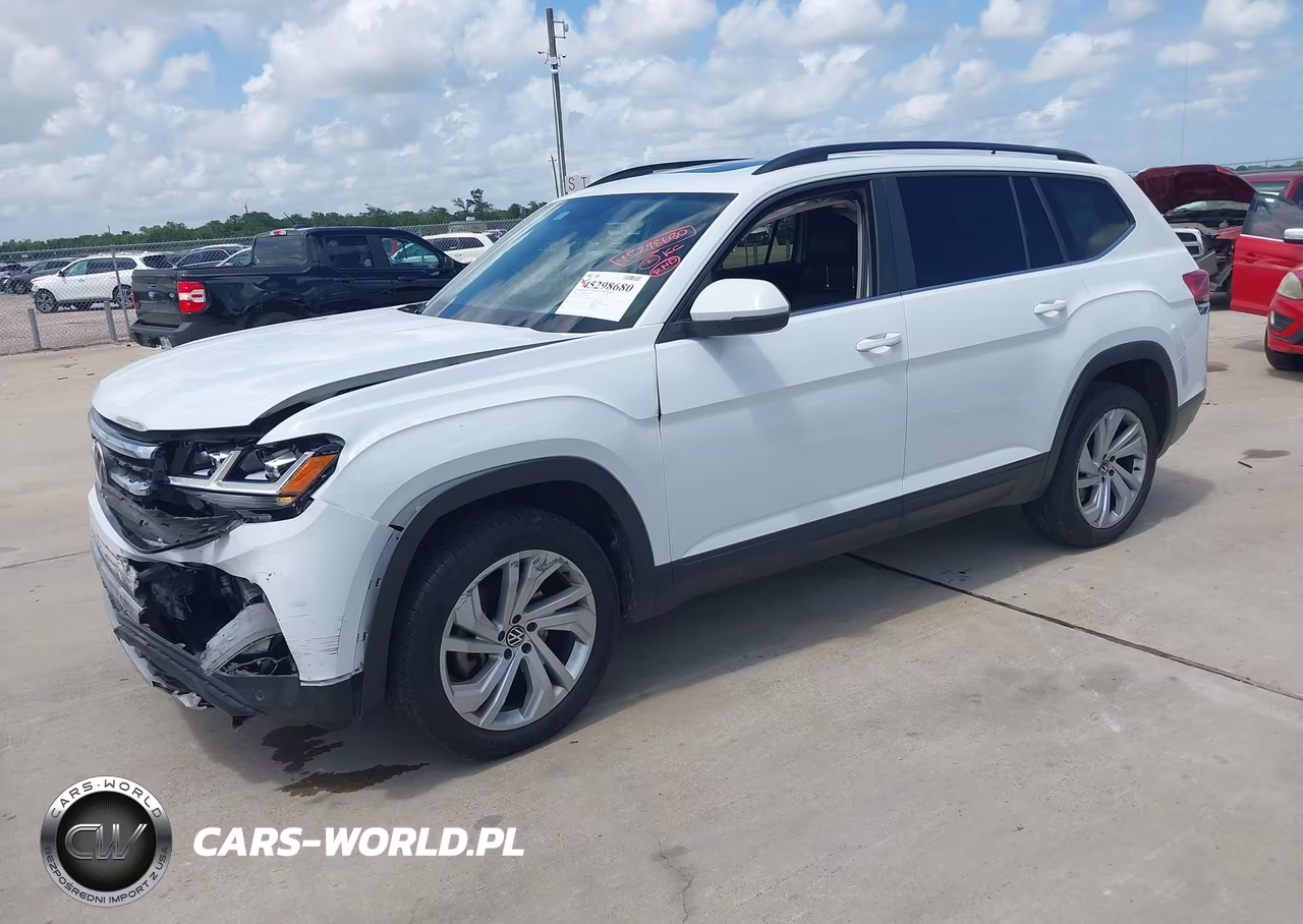 2021 Volkswagen Atlas 3.6L V6 Se W-Technology VIN:1V2JR2CA7MC512058 - 2