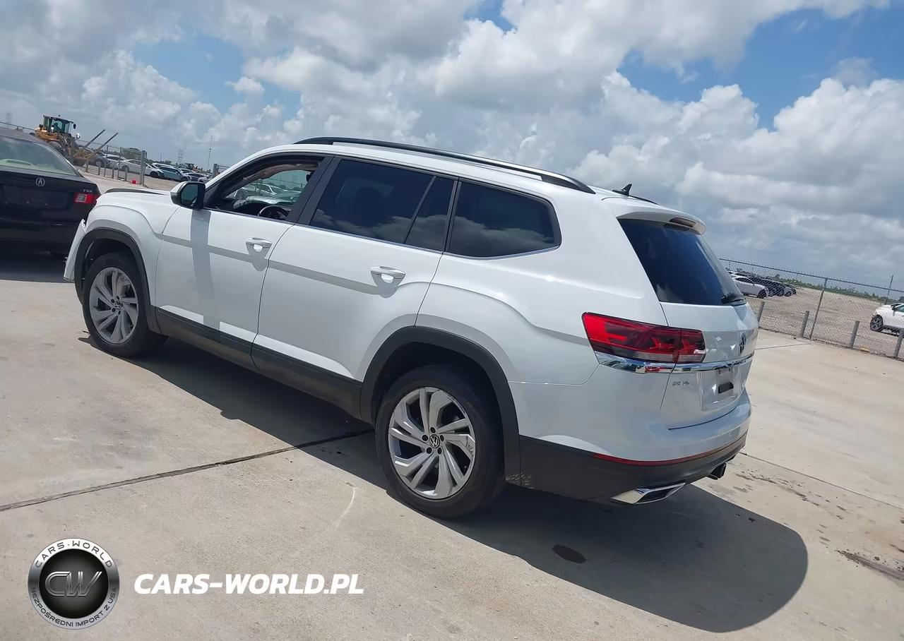 2021 Volkswagen Atlas 3.6L V6 Se W-Technology VIN:1V2JR2CA7MC512058 - 3
