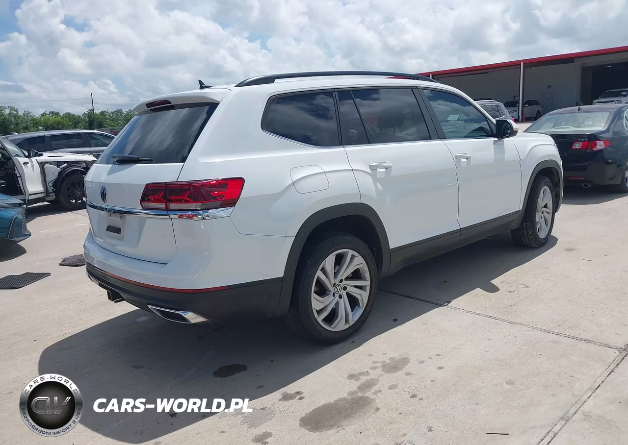 2021 Volkswagen Atlas 3.6L V6 Se W-Technology VIN:1V2JR2CA7MC512058 - 4