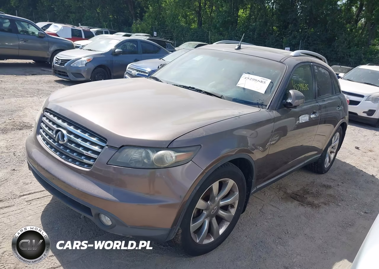 2004 Infiniti Fx35 VIN:JNRAS08W84X210446 - 2