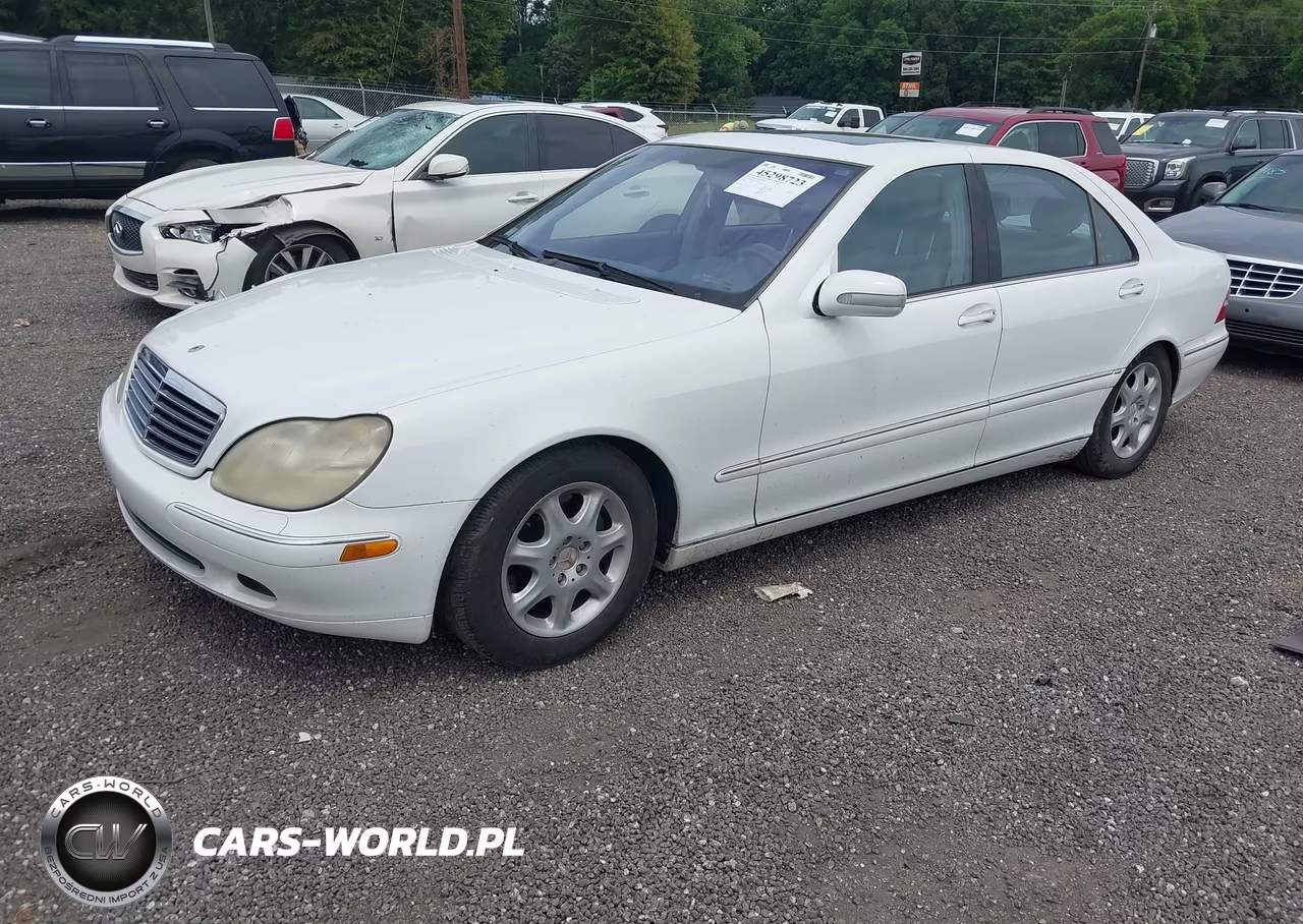 2001 Mercedes-Benz S 500 VIN:WDBNG75J61A206283 - 2