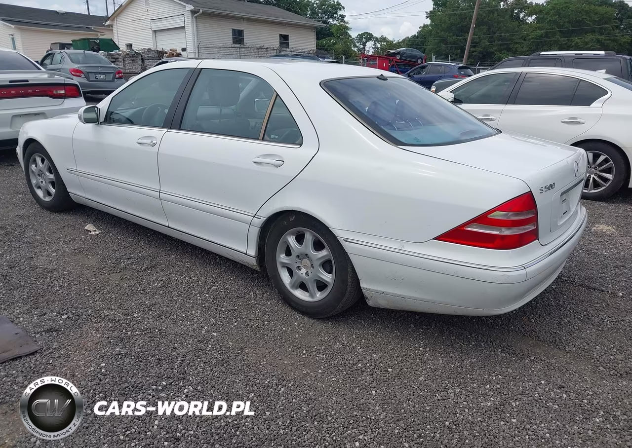 2001 Mercedes-Benz S 500 VIN:WDBNG75J61A206283 - 3