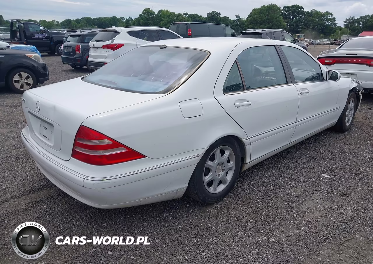 2001 Mercedes-Benz S 500 VIN:WDBNG75J61A206283 - 4