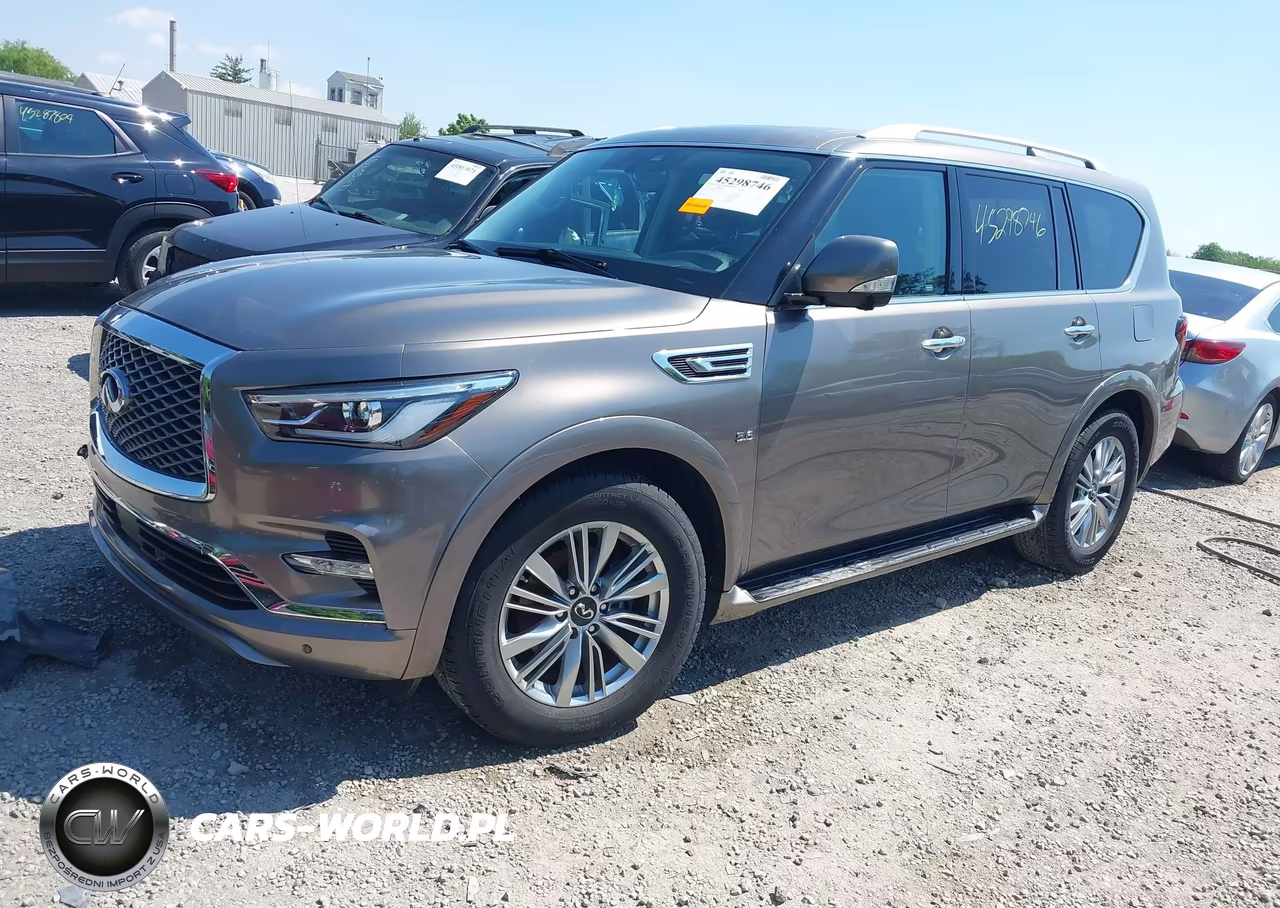 2019 Infiniti Qx80 Luxe VIN:JN8AZ2NE8K9236344 - 2