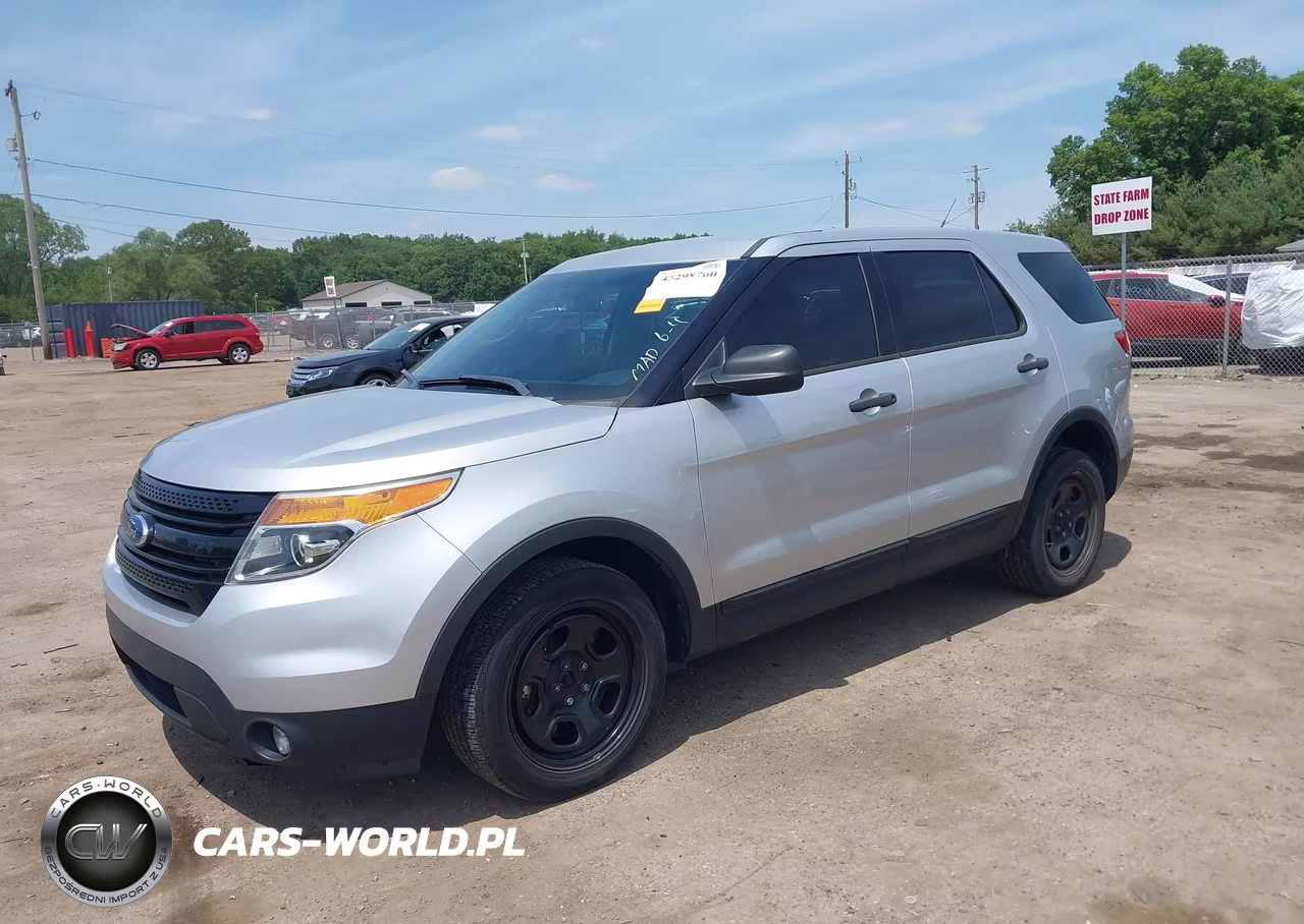 2015 Ford Utility Police Interceptor VIN:1FM5K8AR7FGC16449 - 2