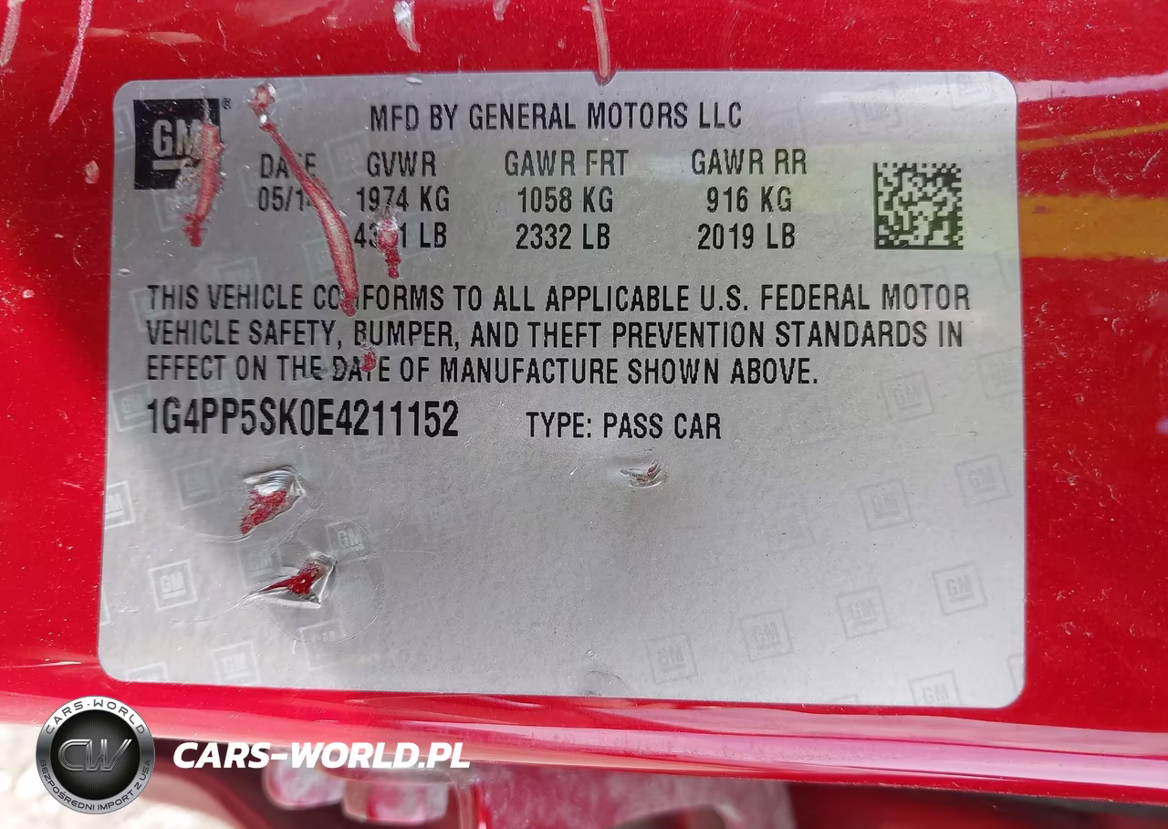 2014 Buick Verano VIN:1G4PP5SK0E4211152 - 9