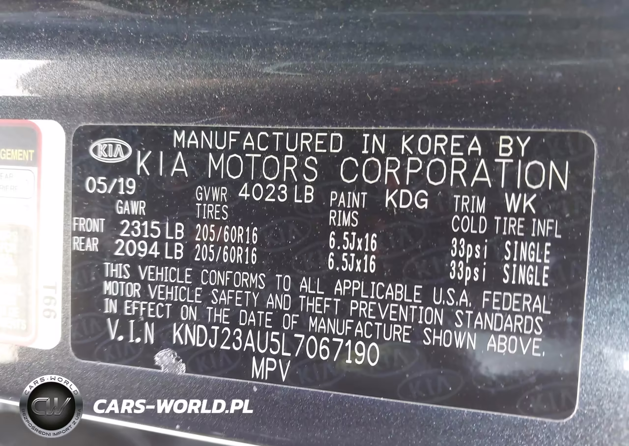 2020 Kia Soul Lx VIN:KNDJ23AU5L7067190 - 9