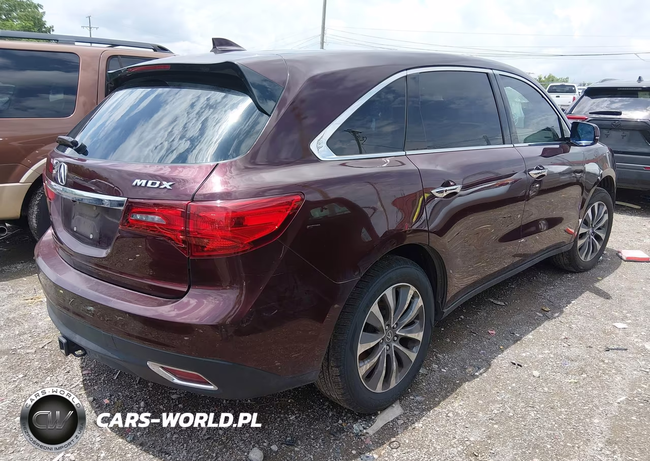 2014 Acura Mdx Technology Package VIN:5FRYD3H44EB019092 - 4