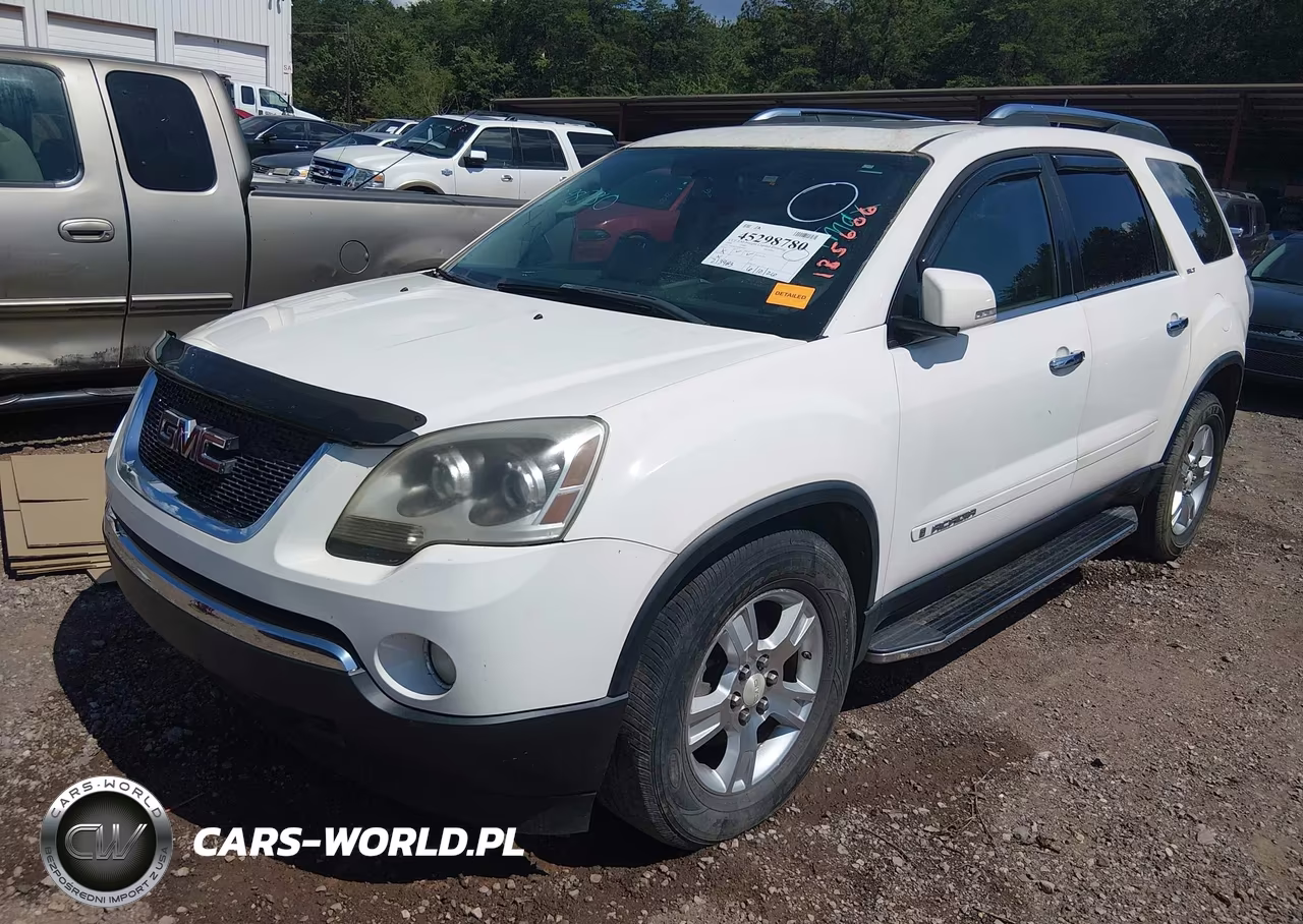 2008 GMC Acadia Slt-1 VIN:1GKER23718J185606 - 2